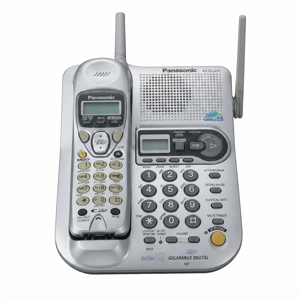 تلفن بیسیم پاناسونیک مدل KX-TG 2257 (استوک)